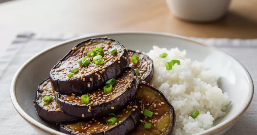Berinjela teriyaki