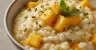 Arroz-doce com manga