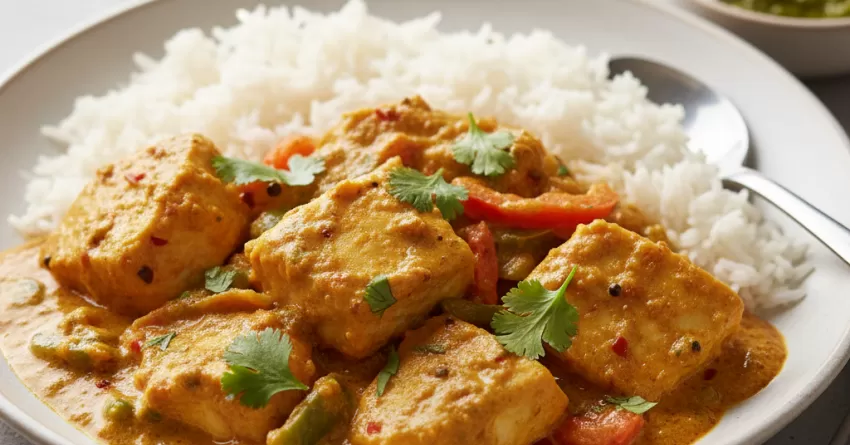 Curry de peixe