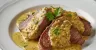 Carne com molho de mostarda